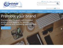 Tablet Screenshot of brandaids.net